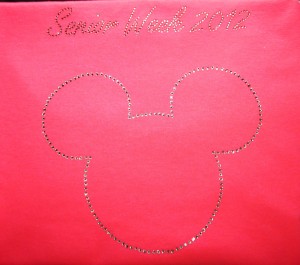 Mickey Mouse Rhinestone Shirt for Senior Week 2012