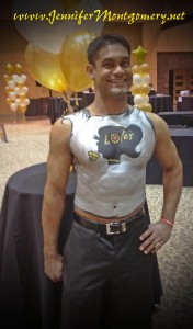 Body Painting at Lola's Ladies Night Out Wilmington,Delaware