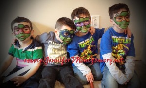 Ninja Turtles Face Painting Philadelphia PA Kids Birthday Party