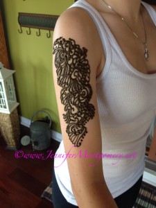 Henna Body Art Delaware County PA Scar Coverage 