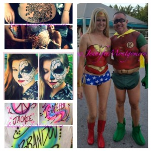 CrazyFaces Face Painting & Body Art Key West, Miami and Philadelphia PA