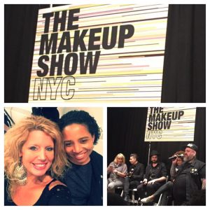 Jennifer Montgomery Philadelphia Make-Up Artist at The Make-Up Show New York City