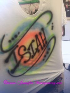 Airbrush Tshirts Miami Philadelphia Key West Parties and Events of all kinds ! Call Jennifer of CrazyFaces FacePainting and Body Art 610.764.0853