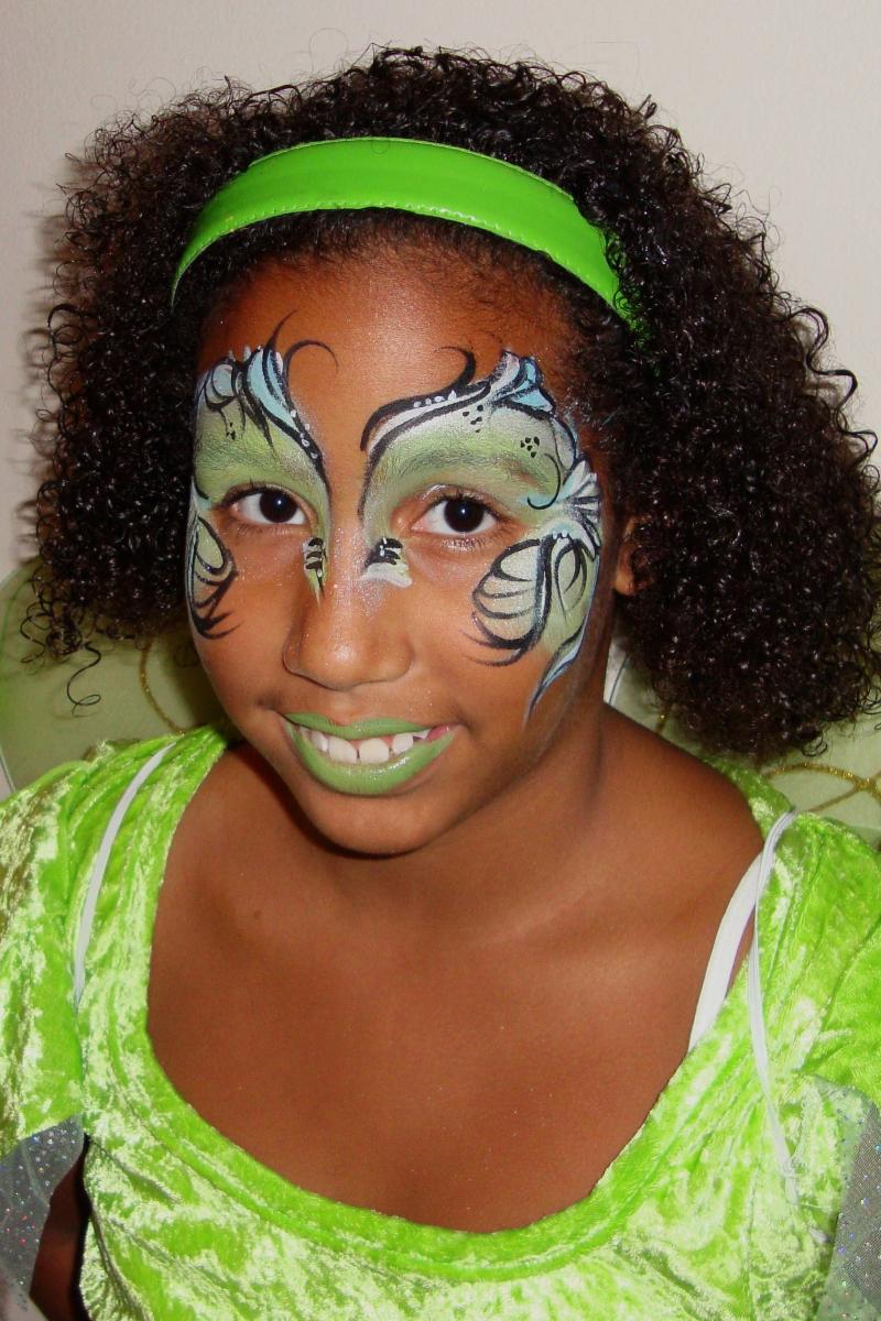 Tinkerbell Face Painting Philadelphia PA CrazyFaces Face Painting