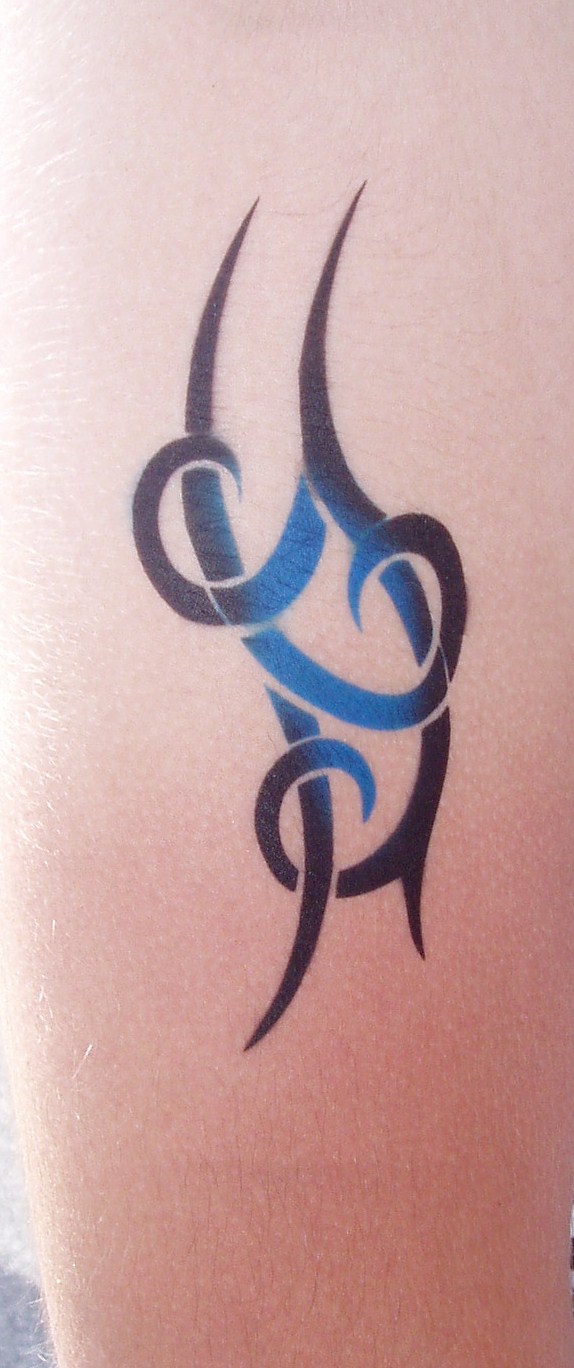 Airbrush Tattoo's are a fun way to get the look of a real tattoo!