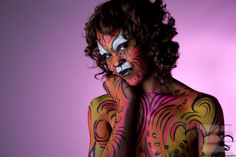 Cat Woman Face Painting