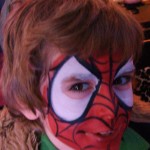 CrazyFaces Face Painting Spider Man Design Philadelphia PA