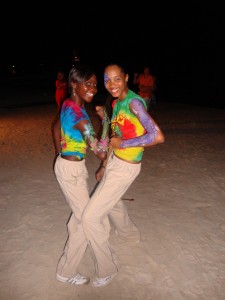 Arm Paint Sandals in Montego Bay Jamaica