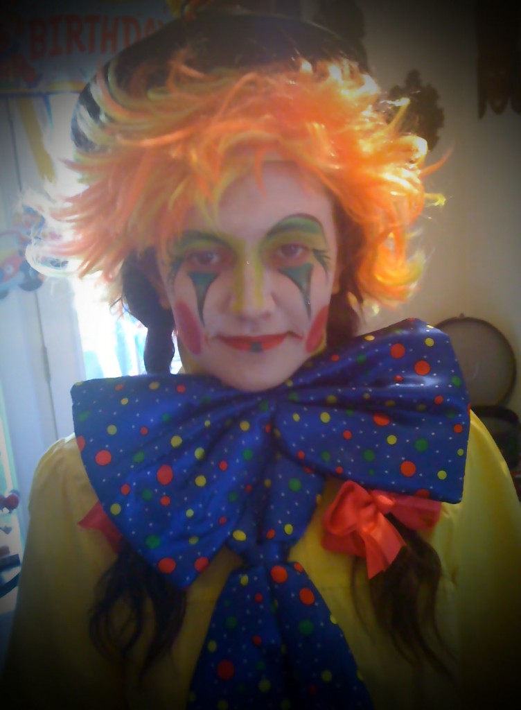 Clown Face Painting 1st Birthday Party Boothwyn PA CrazyFaces Face