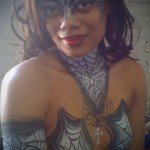 Spider Web Body Paint Philadelphia Body Painter Jennifer Montgomery