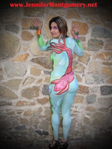 Body Painting Wilmington Delaware Art loop by body painter Jennifer Montgomery
