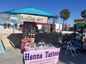 Clearwater FL Pier 60 Henna Artist Jennifer Montgomery of CrazyFaces Face Painting and Body Art Philadelphia-Clearwater_ Tampa Bay- Key West 610.764.0853