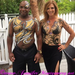 Fantasy Fest Body Painter Key West Body Painting by Body Painter Jennifer Montgomery of Philadelphia PA and Key West -Tampa Bay and Clearater FL Body Painter Call 610.764.0853 www.jennifermontgomery.net